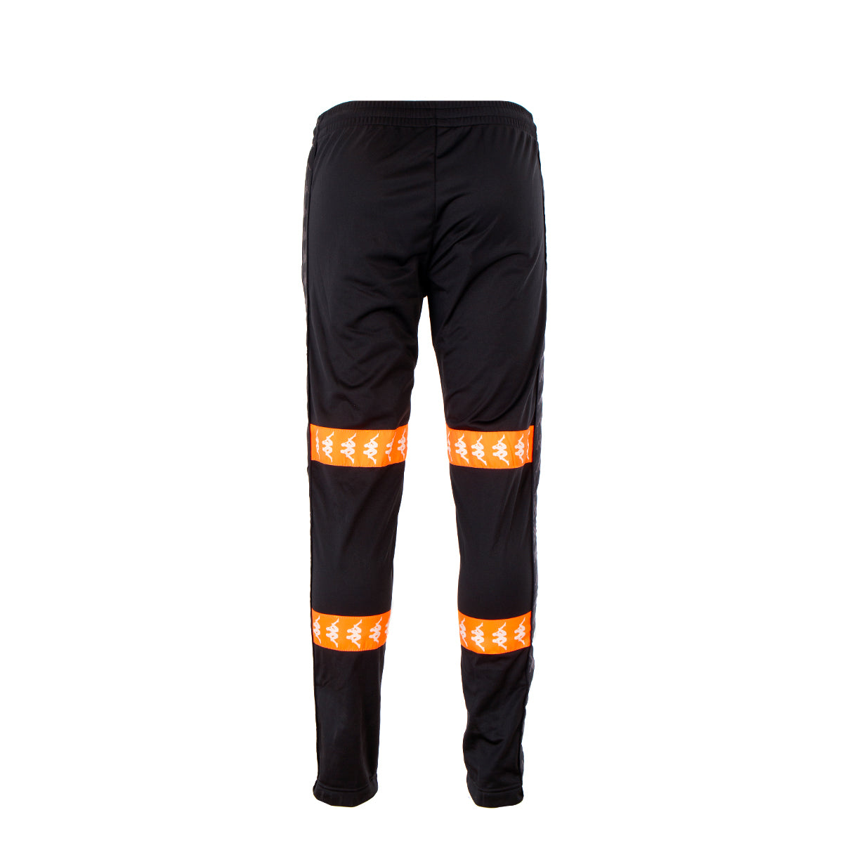 Kappa 222 Banda Canger Men's Track Pants Black/Neon Orange