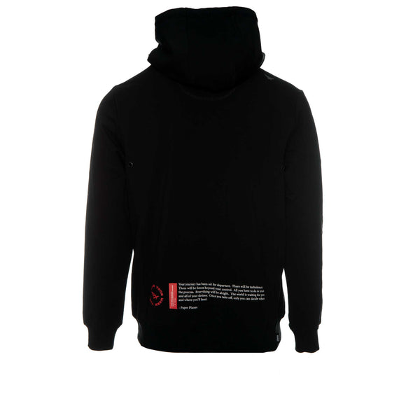 Paper Planes Clothing Passport Holder Men's Pullover Hoodie Black