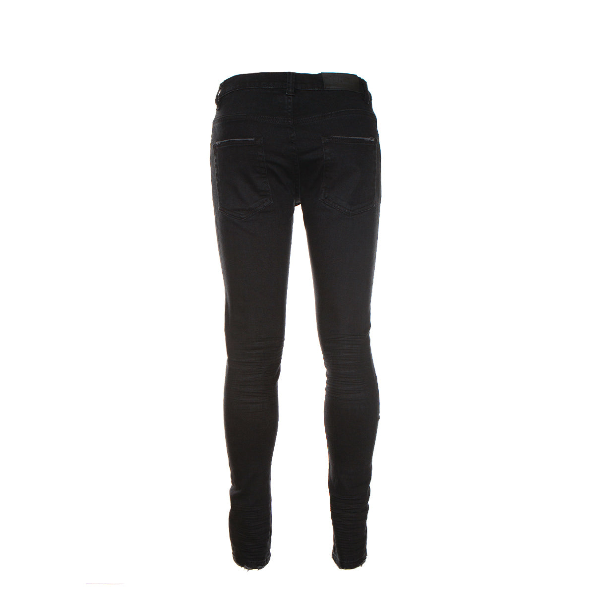 Black Denim Abyss Men's Skinny Jeans