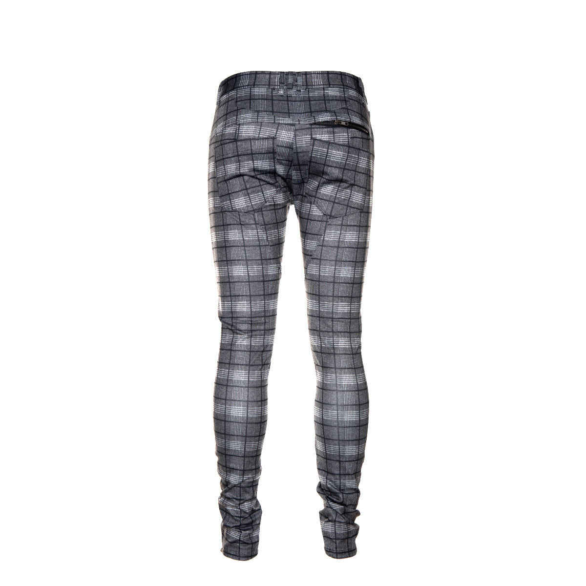 Kollar Button Pant Black Plaid