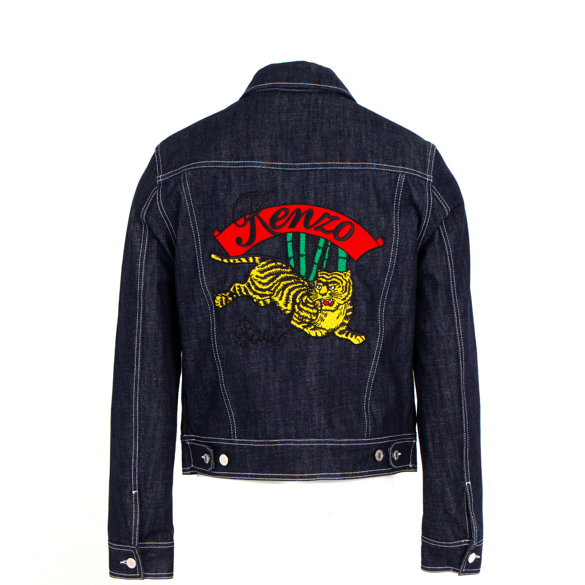 Tiger Trucker Denim Jacket