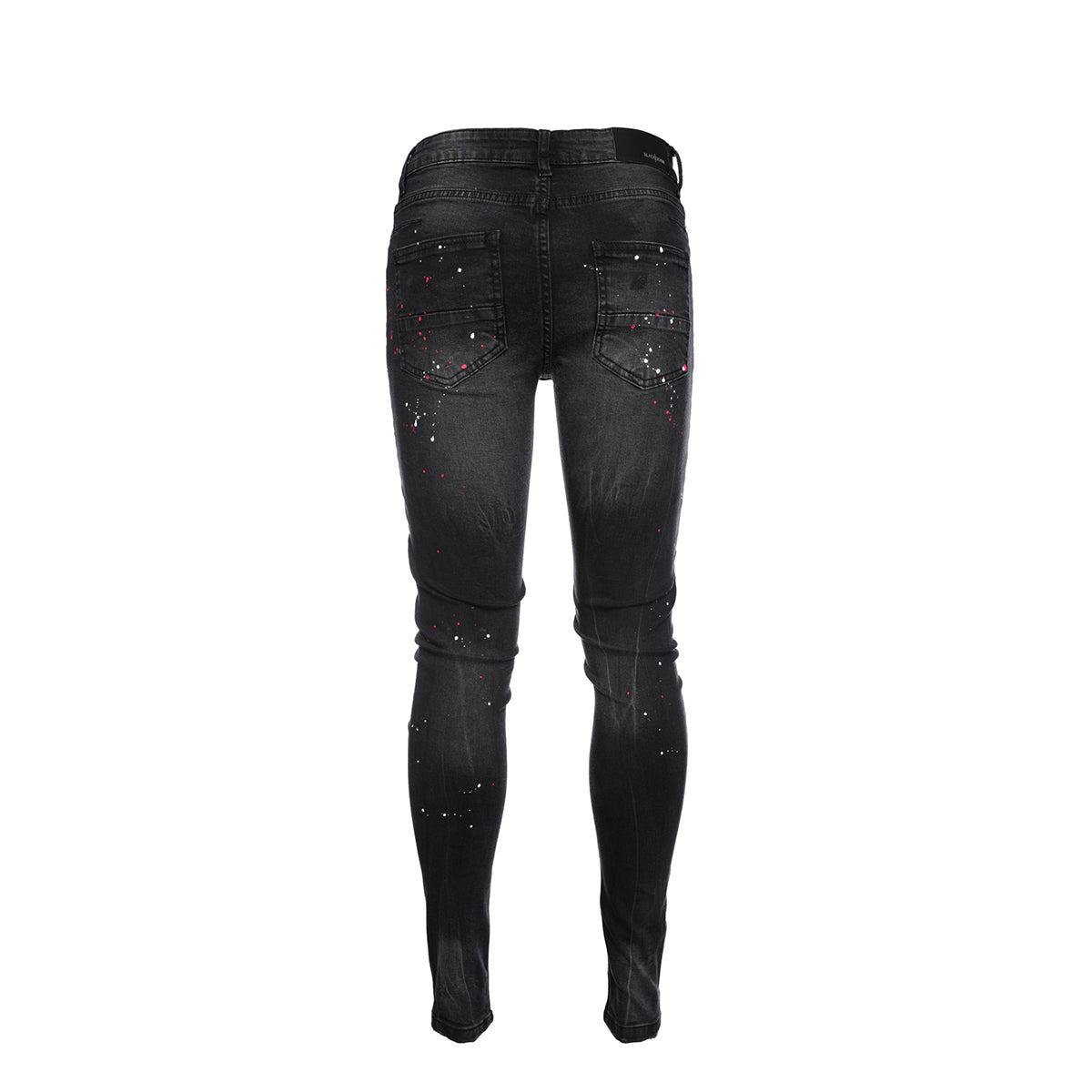 Black Denim Nemesis Men's Skinny Designer Jean