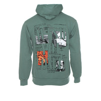 Rip & Repair Wish You Were Here Men's Hoodie Atlantic Green