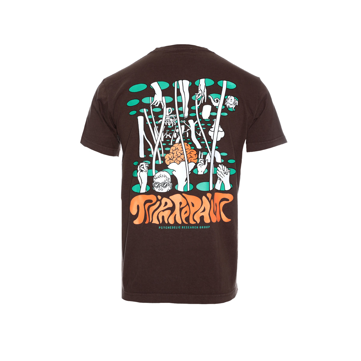 Rip n Repair Pure Mind Men's SS Graphic T-Shirt Brown