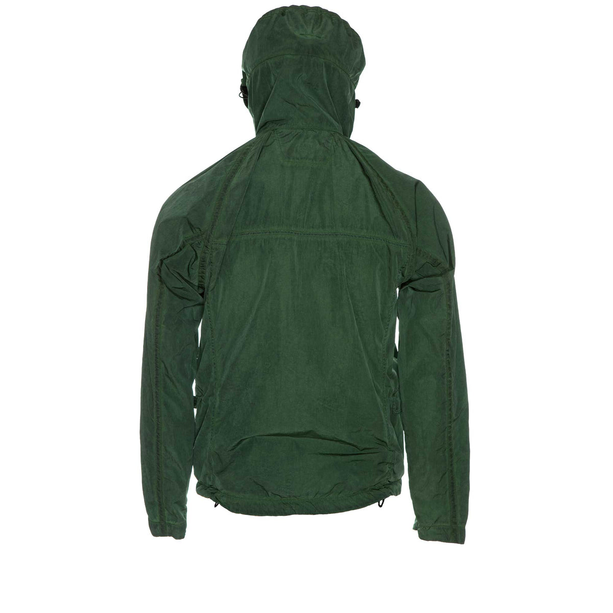 C.P Company Chrome Re-Colour Goggle Jacket in Poinciana Green