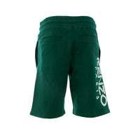 Kenzo Paris Bermuda Logo Shorts Pine Green