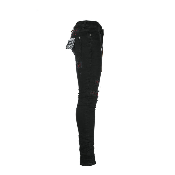 Ksubi Van Winkle Big Kat Black Skinny Jeans - SIZE Boutique