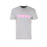 Ksubi Scott Biggie SS Grey Marble Men's Graphic Tee - SIZE Boutique