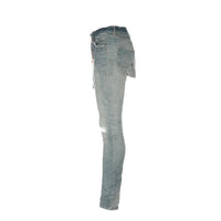 Purple Brand P001 Black Indigo Printed Men's Designer Jeans