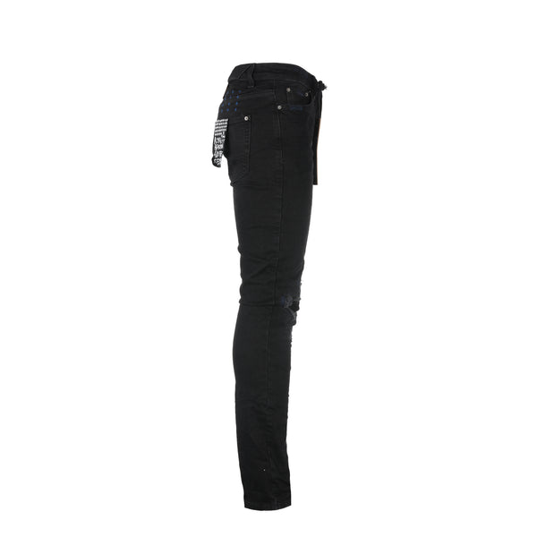 Ksubi Chitch Blu Bottle Trashed Men's Designer Jean