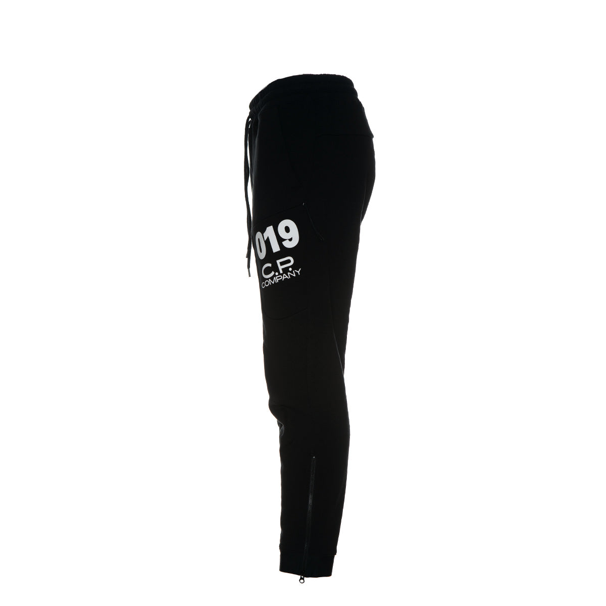 C.P. Company Diagonal Fleece Men's Sweatpants Black
