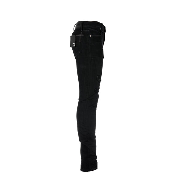 RtA Brand Bryant Blue Black Men's Designer Jeans