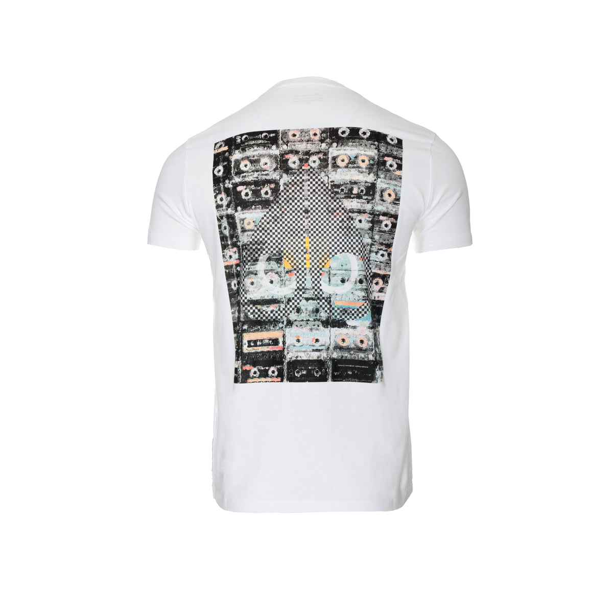 Moose Knuckles Cassettes Men's SS Graphic T-Shirt white