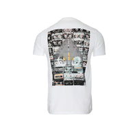 Moose Knuckles Cassettes Men's SS Graphic T-Shirt white