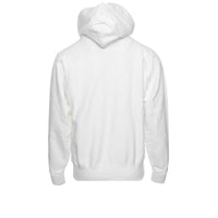 Champion Reverse Weave Zipped Hoodie Varsity Logo White