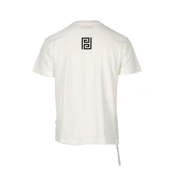 Purple Brand Textured Jersey Chain Coconut Milk Men's SS Tee