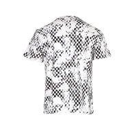 Purple Brand Textured Jersey Distressed Checkered Men's Tee