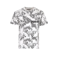 Purple Brand Textured Jersey Distressed Checkered Men's TeePurple Brand Textured Jersey Distressed Checkered T-Shirt - SIZE