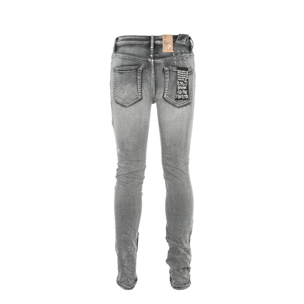 Ksubi Chitch Hypnotize Trashed Men's Designer Skinny Jeans Worn Black