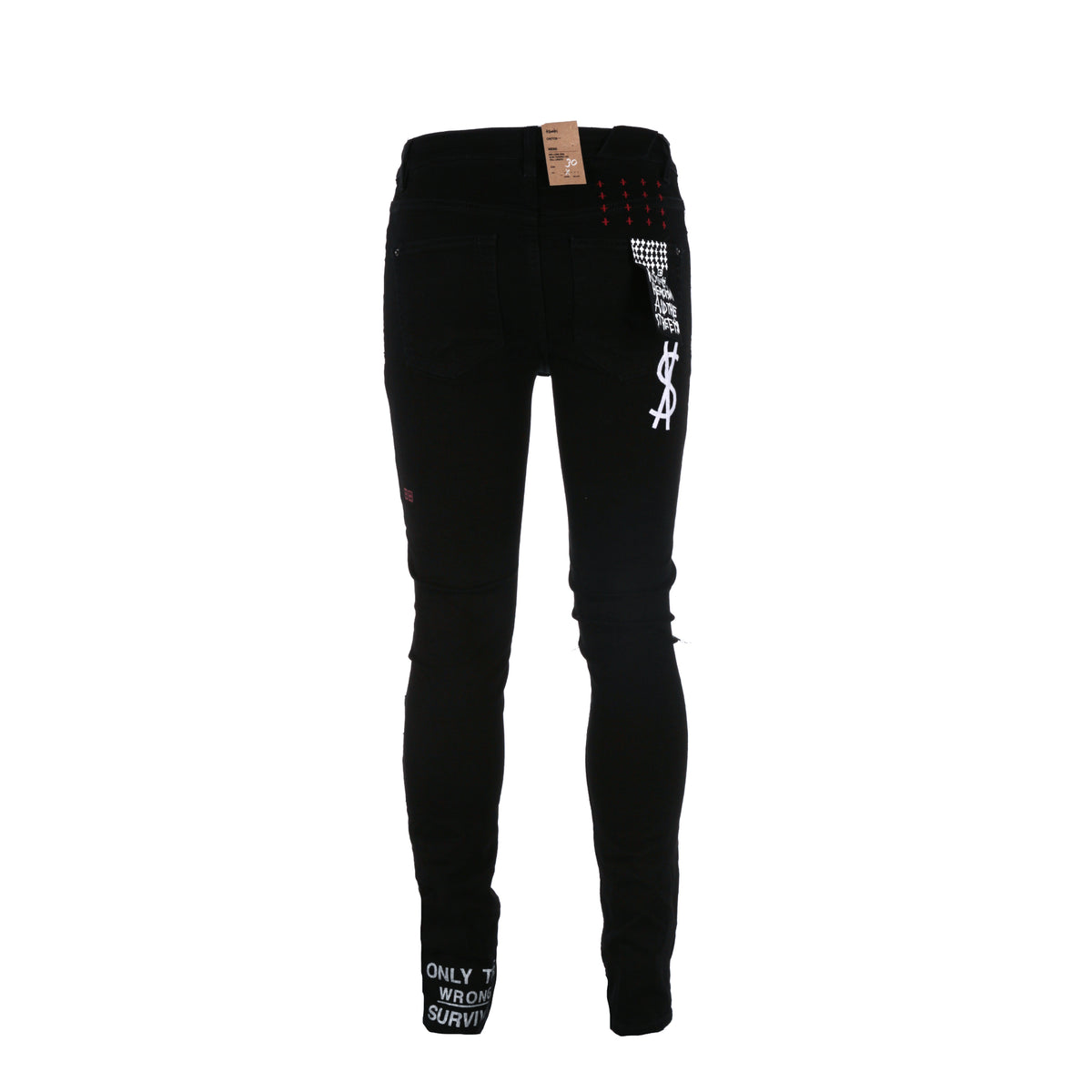 Ksubi Chitch Laid Black Survive Men's Designer Jean
