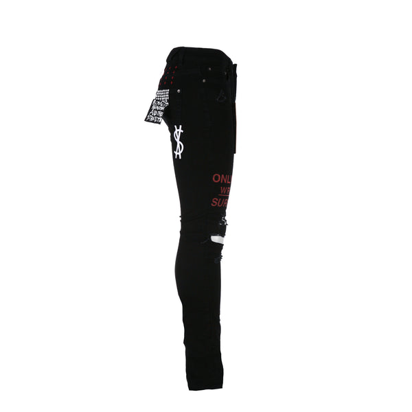 Ksubi Chitch Laid Black Survive Men's Designer Jean