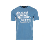 Ksubi Cities Kash Men's Graphic SS T-Shirt Blue