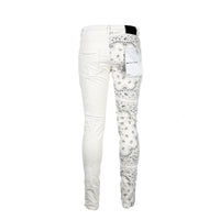Purple Brand P001 Corduroy Bandana Print ECRU Men's Pants