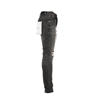 Purple Brand P002 Distressed Dirty Grey Blowout Men's Jean