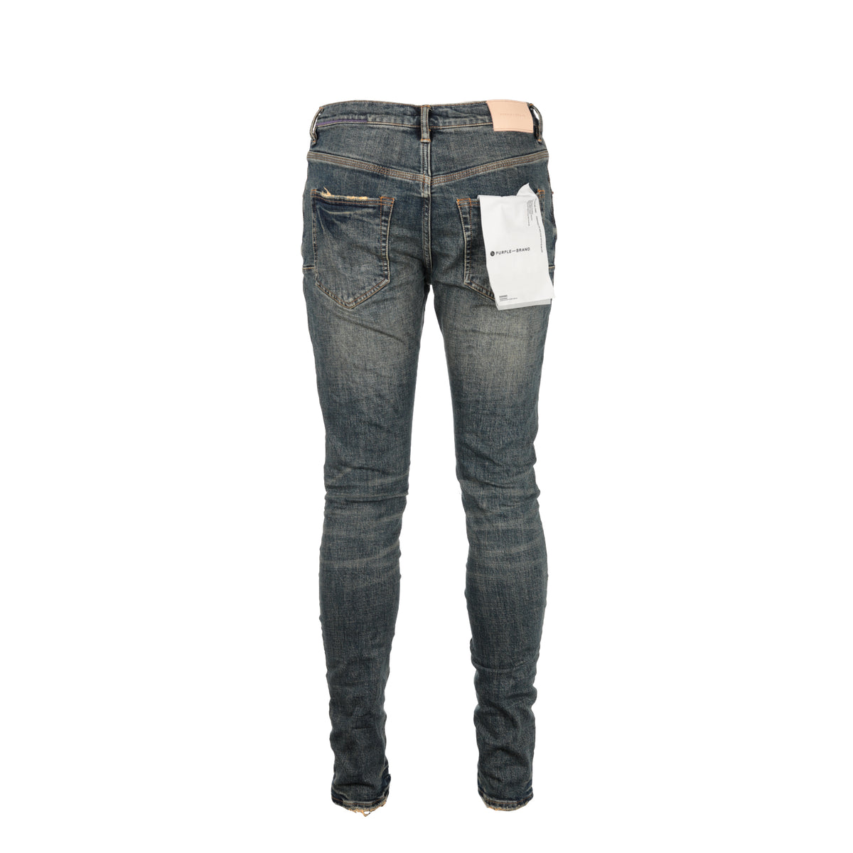 Purple Brand P002 Distress Dirty Indigo Blowout Men's Jeans