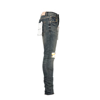 Purple Brand P002 Distress Dirty Indigo Blowout Men's Jeans