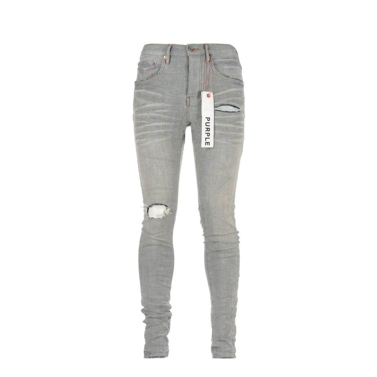 Purple Brand P002 Distress Dirty Reverse Indigo Blowout Men's Jean