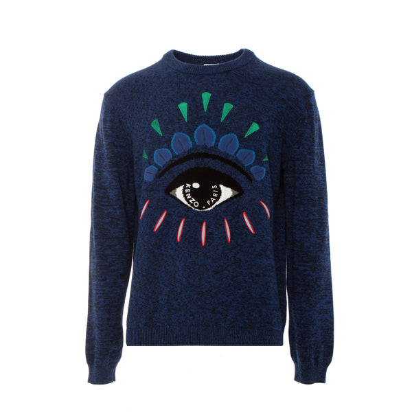 Kenzo Paris Eye Jumper Blue