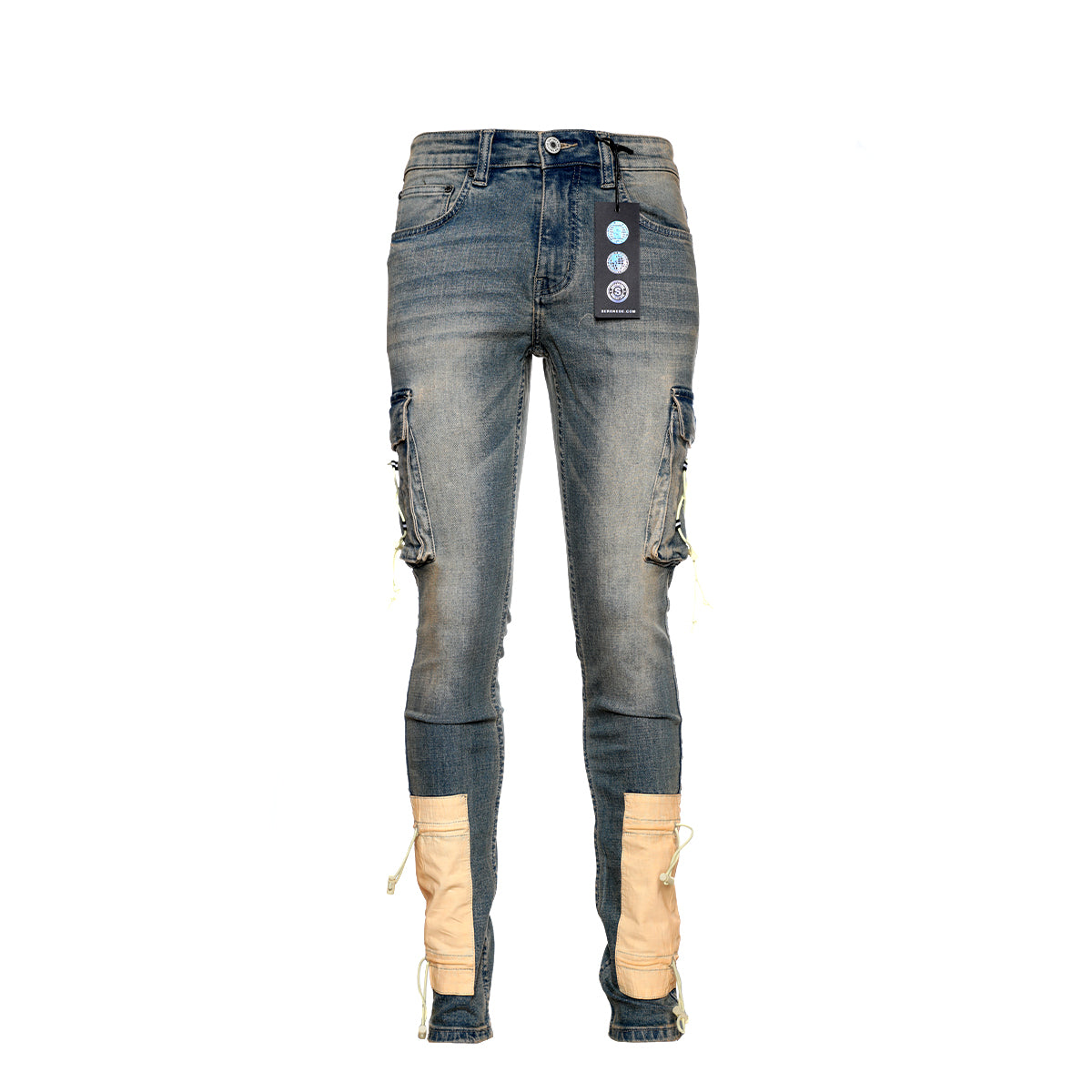 SERENEDE Infinity 8 Cargo Men's Skinny Jeans