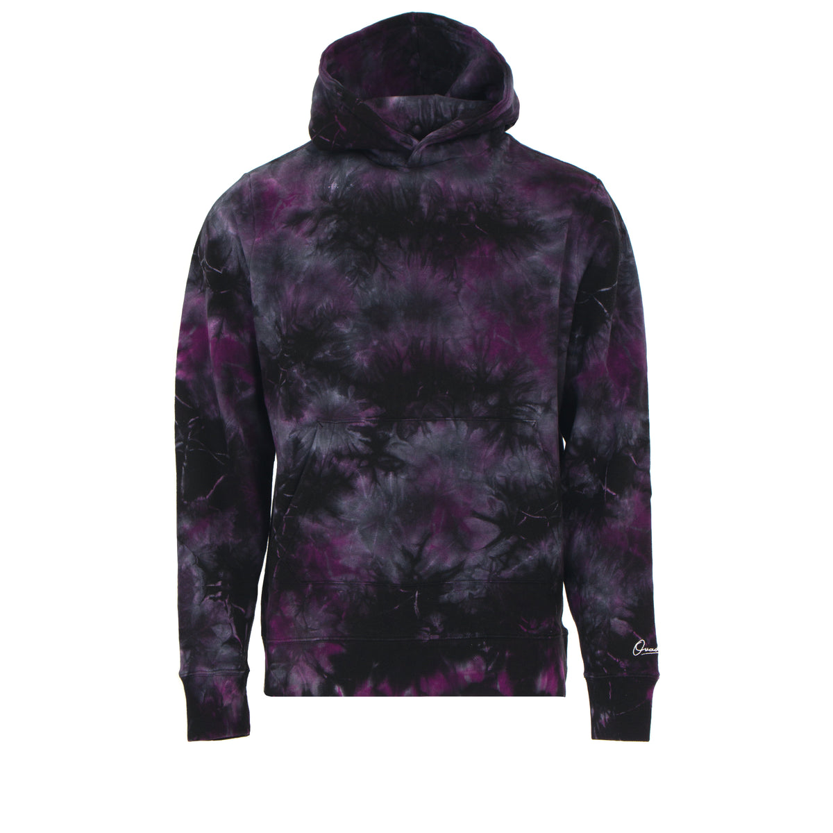 Ovadia NY Tie Dye Men's Hoodie Plum/Black