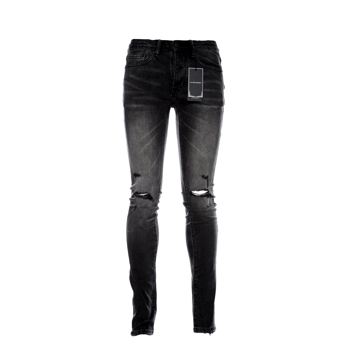 Black Blowout Skinny Jean