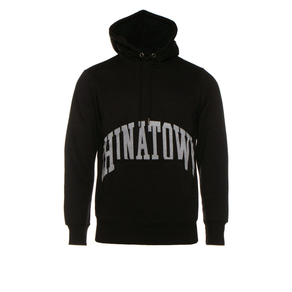 Chinatown Market Arch logo men's black hoodie.