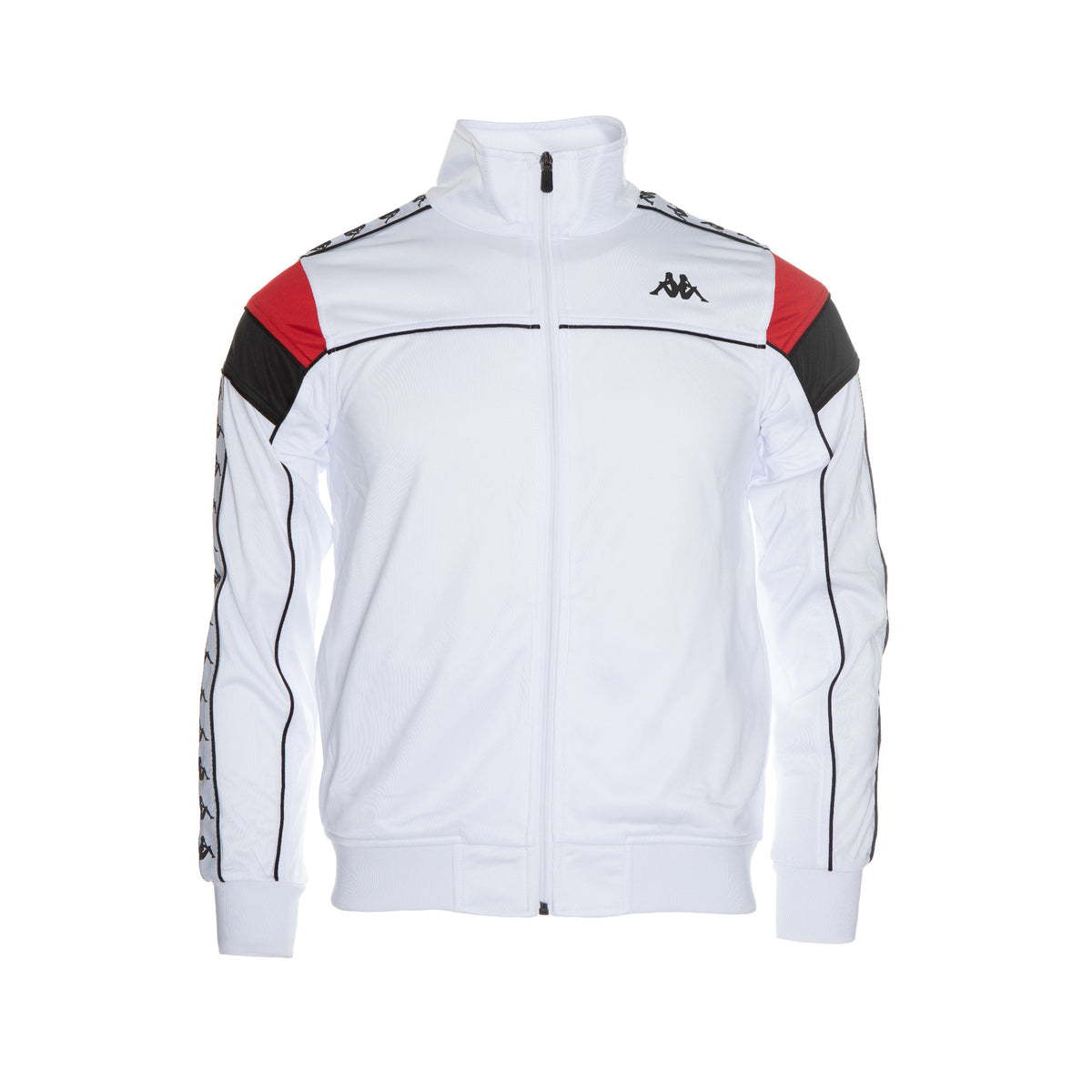 Kappa 222 Banda Meres Slim Men's Track Jacket White