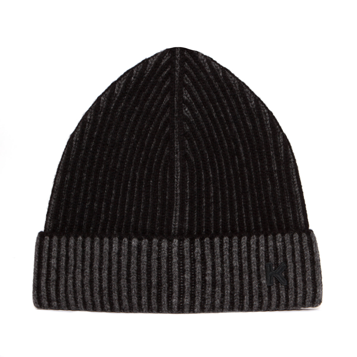 Kenzo Paris Yarn Knit Story Beanie Black