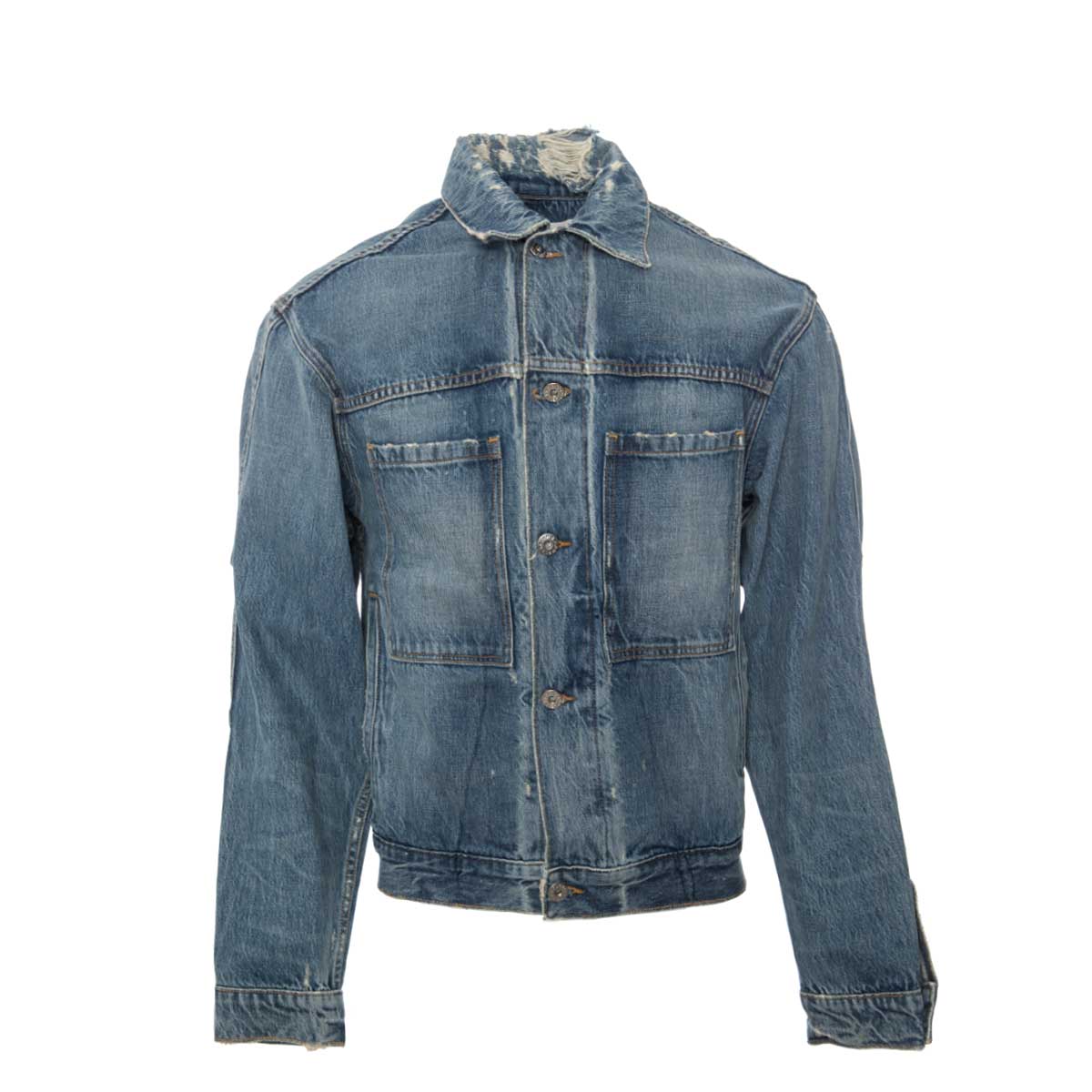 Oversized Jean Jacket 10-YR Selvedge Front MR. COMPLETELY