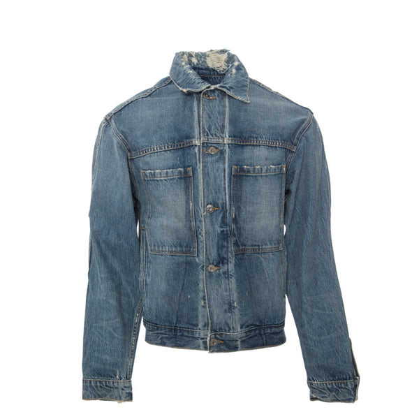 Oversized Jean Jacket 10-YR Selvedge Front MR. COMPLETELY