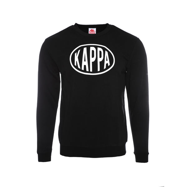 Kappa Authentic Pop Epaz Pullover Men's Sweaters Black