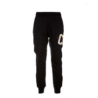 Champion Reverse Weave Varsity Logo Joggers Black