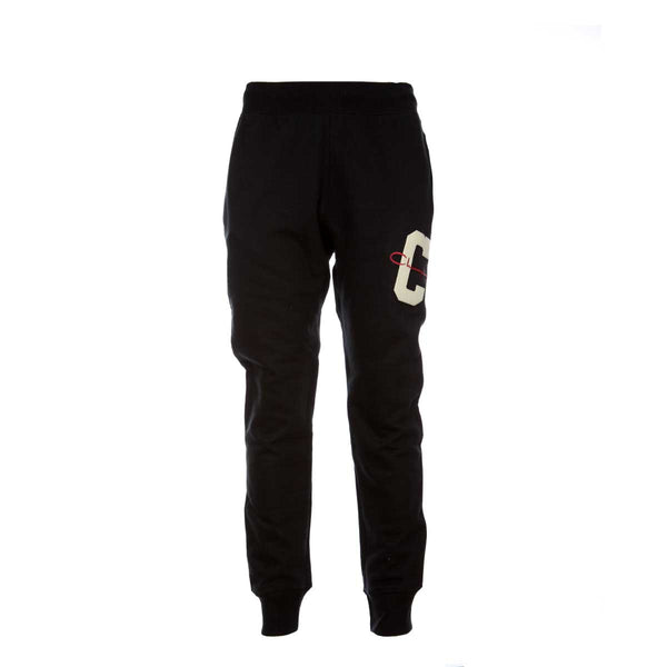 Champion Reverse Weave Varsity Logo Joggers Black