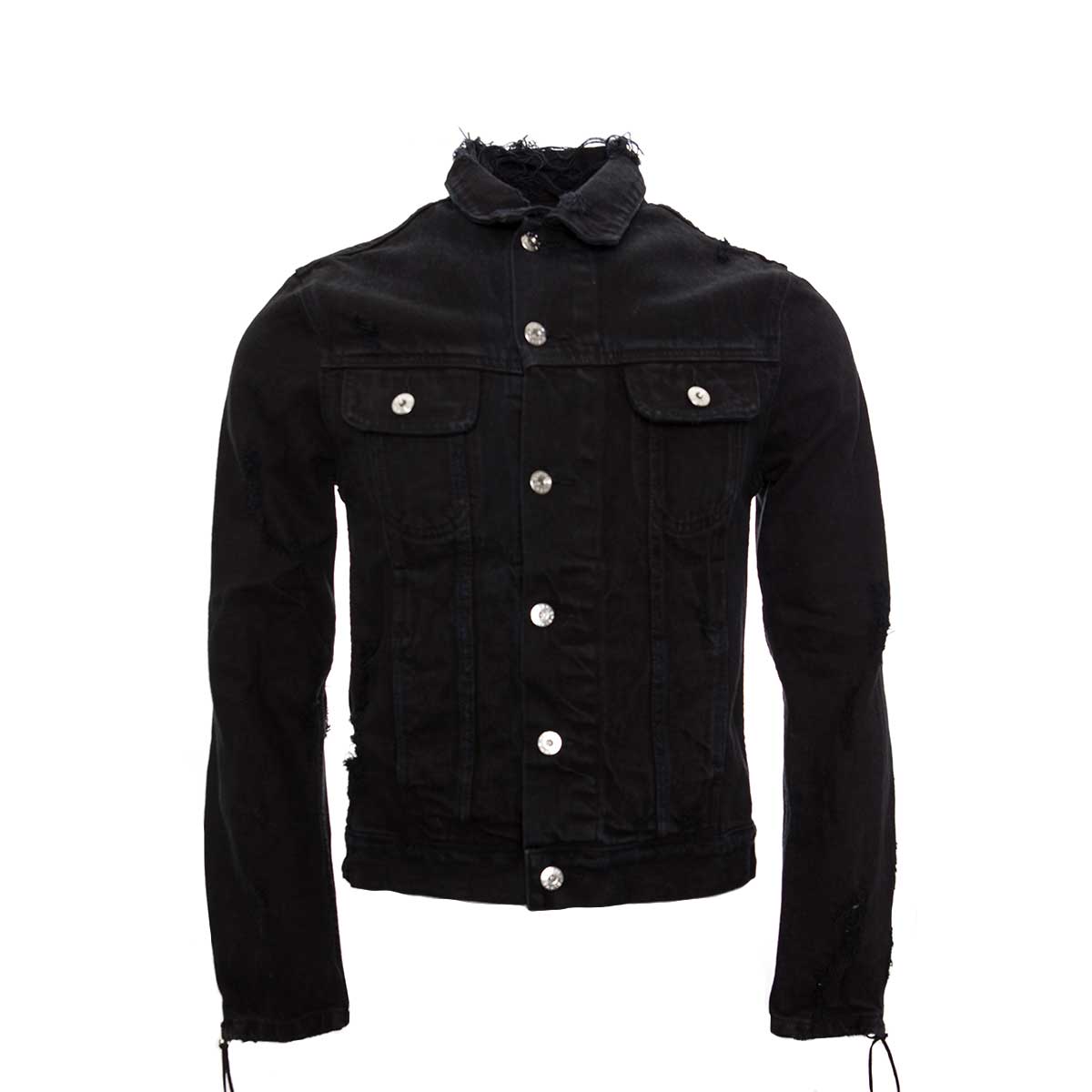 Moto Sleeve Trucker Jacket