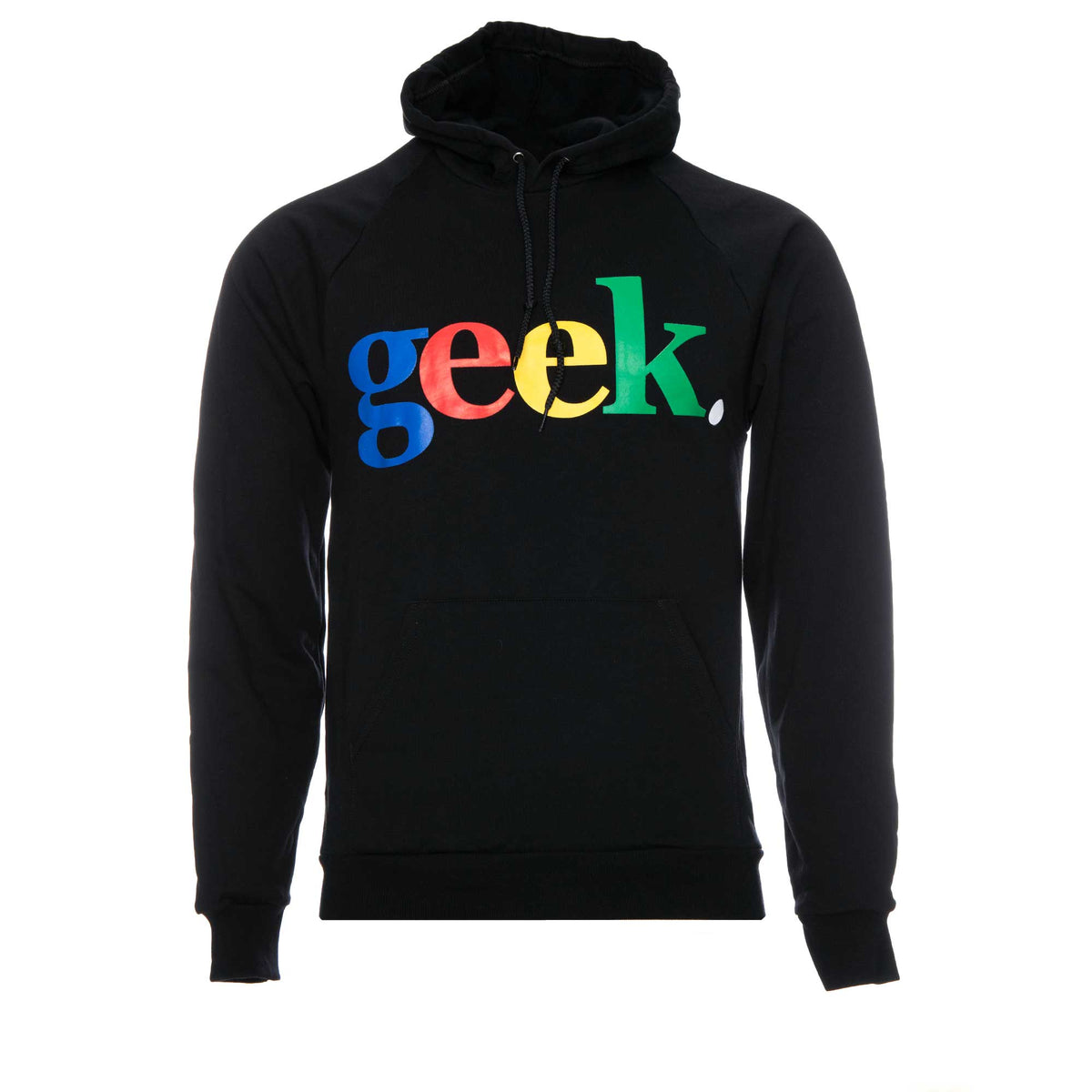 Alonzo Jackson Fashion Geek Colored Men's Hoodie Black