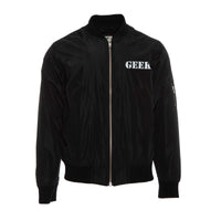 Fashion Geek by Alonzo Jackson Army Style Geek Jacket Black