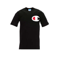 Champion C Applique Logo Tee Black