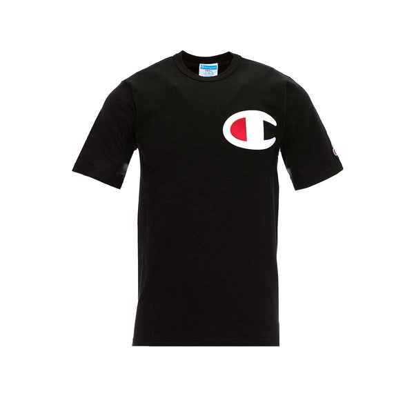 Champion C Applique Logo Tee Black