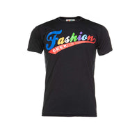 Fashion Geek Script Tee Black
