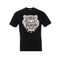 Kenzo Paris FW20 Varsity Tiger Men's SS T-Shirt Black